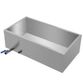Maple Syrup Evaporator Pan 76x41cm Stainless Steel Boiling Valve