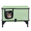 Heated Cat House Large 900D Oxford Foldable w/ Temperature Control