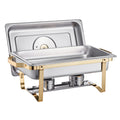 Chafing Dish 8Qt 4 Pack Stainless Steel Buffet Warmer Catering Server