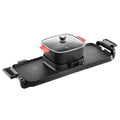 Hot Pot with Grill 2300W 2-in-1 Electric Smokeless BBQ with Removable Pot