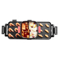 Smokeless Hot Pot Grill 2300W 2-in-1 Electric BBQ Removable Pot