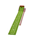 Golf Putting Mat 1 Hole Indoor Training Auto Ball Return Alignment