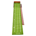 Golf Putting Mat 5 Hole Indoor Green Auto Ball Return Practice Aid