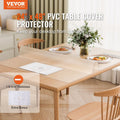 Plastic Table Cover 24x48 Inch 1.5mm Frosted PVC Desk Pad