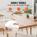 Plastic Table Cover 24x48 Inch 1.5mm Frosted PVC Desk Pad