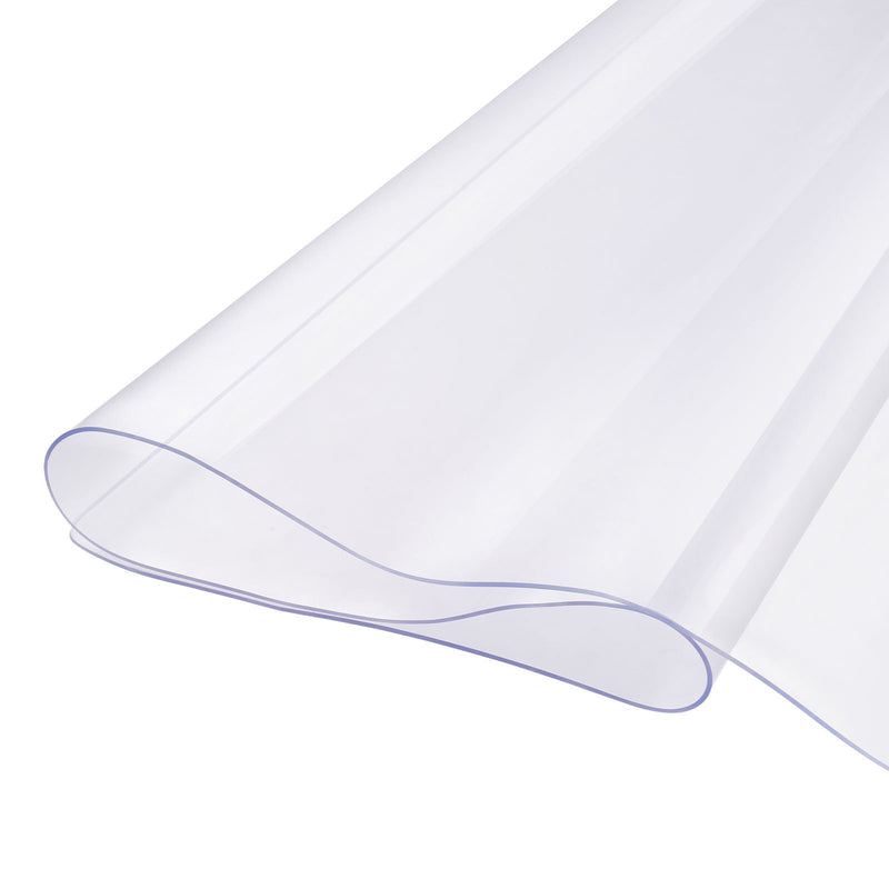 Clear PVC Table Protector 40x60 Inch 2.0mm Thick Waterproof
