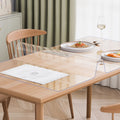 Clear PVC Table Protector 40x60 Inch 2.0mm Thick Waterproof