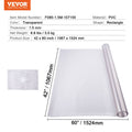 Plastic Table Cover 42x60 Inch 1.5mm Frosted PVC Protector