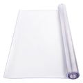 Plastic Table Cover, 42 x 60 Inch 2.0 mm Thick Clear Table Protector, Rectangle PVC Desk Mat, Waterproof & Easy Cleaning Desk Pad Tablecloth, for Office Dresser Dining Room Table Night Stand