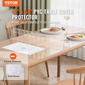 Plastic Table Cover 42x60 Inch 2.0mm Clear PVC Desk Mat