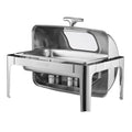 Roll Top Chafer 9Qt Stainless Steel Catering Buffet Warmer Server