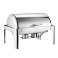 VEVOR Roll Top Chafing Dish 9Qt Stainless Steel Buffet Catering Warmer