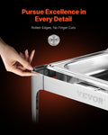 VEVOR Roll Top Chafing Dish 9Qt Stainless Steel Buffet Catering Warmer