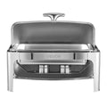 VEVOR Roll Top Chafing Dish 9Qt Stainless Steel Buffet Catering Warmer