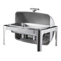 VEVOR Roll Top Chafing Dish 9Qt Stainless Steel Buffet Catering Warmer