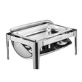 VEVOR Roll Top Chafing Dish 9Qt Stainless Steel Buffet Catering Warmer