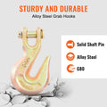 Binder Chain 2222kg G80 Tow Chain Tie Down Grab Hooks Galvanized