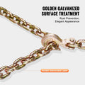 G80 Transport Chain 10mm x 316cm 3.22T Tow with Clevis Grab Hooks