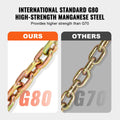 G80 Transport Chain 8mm x 316cm 2-Pack 2.22T Tow Binding