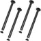 Adjustable Desk Legs 711mm Steel Set 4 544kg Heavy Duty Black