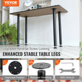 Adjustable Desk Legs 762mm Steel Set of 4 Heavy Duty 544kg