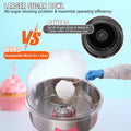 Cotton Candy Machine 1000W with Cart & Cover Sugar Floss Maker
