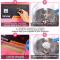 Cotton Candy Machine 1000W with Cart & Cover Sugar Floss Maker