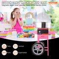 Cotton Candy Machine 1000W with Cart & Cover Sugar Floss Maker
