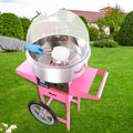 Cotton Candy Machine 1000W with Cart & Cover Sugar Floss Maker