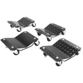 Car Dolly 4pc Heavy Duty 6000LB Capacity Auto Repair Skate