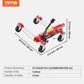 Wheel Dolly Set 4 1500LBS Capacity Car Jack Hydraulic Heavy Duty