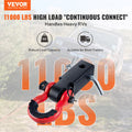 Shackle Hitch Receiver 50mm 20 Ton D Ring Trailer Towing Lock Pin