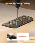 Shelf Pin Jig Hinge Jig 2in1 Aluminum Drill Template Cabinet Hardware