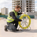 Fish Tape Fiberglass 152M 6.3MM Duct Rodder Wire Puller Stand