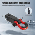 Shackle Hitch Receiver 50mm 24 Ton D Ring Towing Truck Jeep