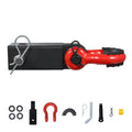 Shackle Hitch Receiver 50mm 24 Ton D Ring Towing Truck Jeep