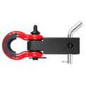 Shackle Hitch Receiver 50mm 24 Ton D Ring Towing Truck Jeep