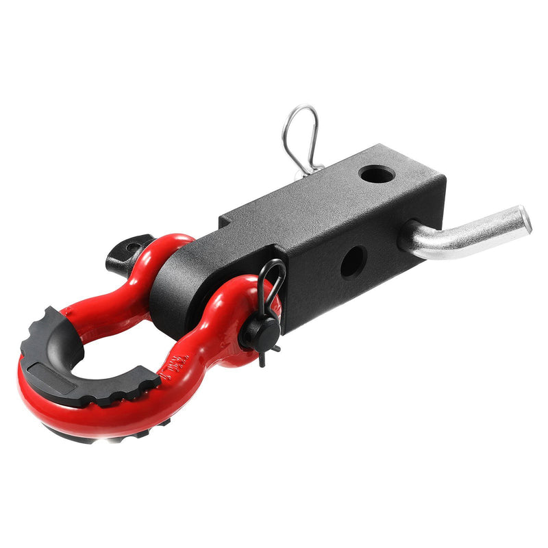 Shackle Hitch Receiver 50mm 29.9T D Ring Towing Jeep Truck