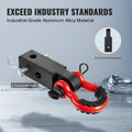 Shackle Hitch Receiver 50mm 29.9T D Ring Towing Jeep Truck
