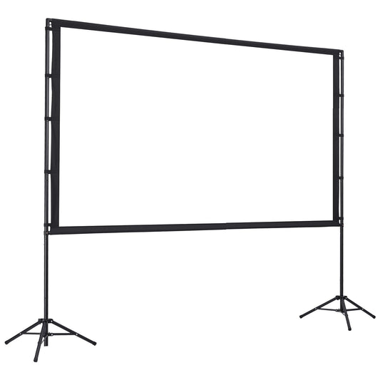 100 Inch Projector Screen with Stand 16:9 4K HD Portable Tripod