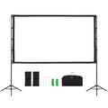 100 Inch Projector Screen with Stand 16:9 4K HD Portable Tripod