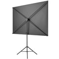 80 Inch Projector Screen 16:9 4K HD Tripod Stand Portable