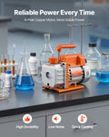 Vacuum Chamber 11.36L Stainless Steel Pump 99L/min Degassing Resin