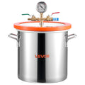 Vacuum Chamber 11.36L Stainless Steel Pump 99L/min Degassing Resin