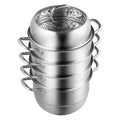 Dumpling Steamer Stainless Steel 5L 30cm Pot Gas Electric Stove