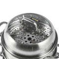Dumpling Steamer Stainless Steel 5L 30cm Pot Gas Electric Stove