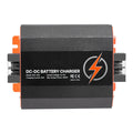 12V 40A DC to DC Battery Charger, 500W, On-Board Battery Charger for Lead-Acid, Lithium, AGM, GEL, and Flooded Batteries, Smart Multi-Stage Charging, for RVs, Commercial Vehicles, Boats, Yachts