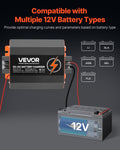 12V 40A DC-DC Battery Charger 500W Lead-Acid Lithium AGM GEL