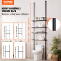 Over Toilet Storage 4-Tier Bathroom Shelf Rack Organiser Space
