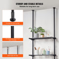 Over Toilet Storage 4-Tier Bathroom Shelf Rack Organiser Space